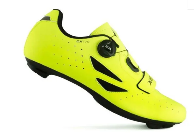 Lake CX176  Road Cycling Shoes | EU 47 UK 13 Normal Width | Black | RRP £135