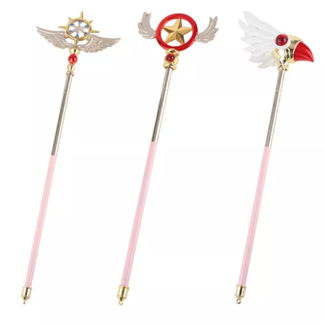 Halloween Cosplay Prop Anime Card Captor Sakura Clear Card Star Magic Stick Wand