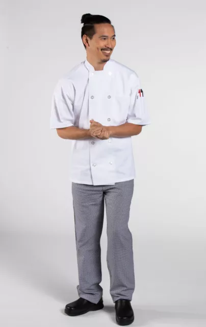 Uncommon Chef Unisex Montego Pro Vent Chef Coat #0429