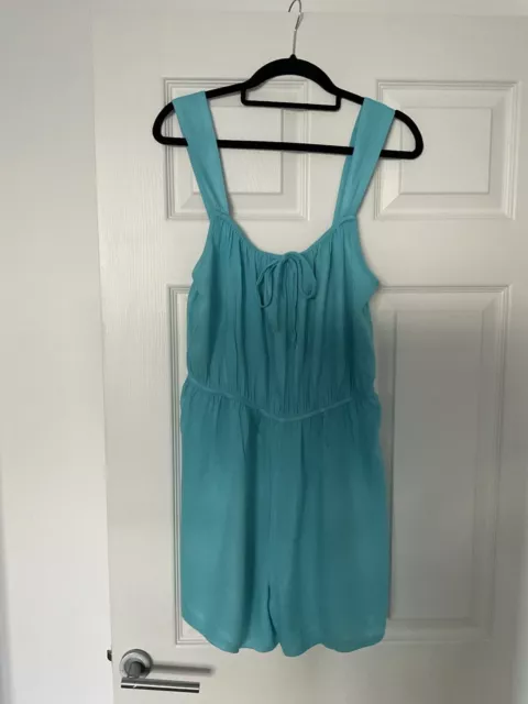 Primark Turquoise Playsuit Size 14