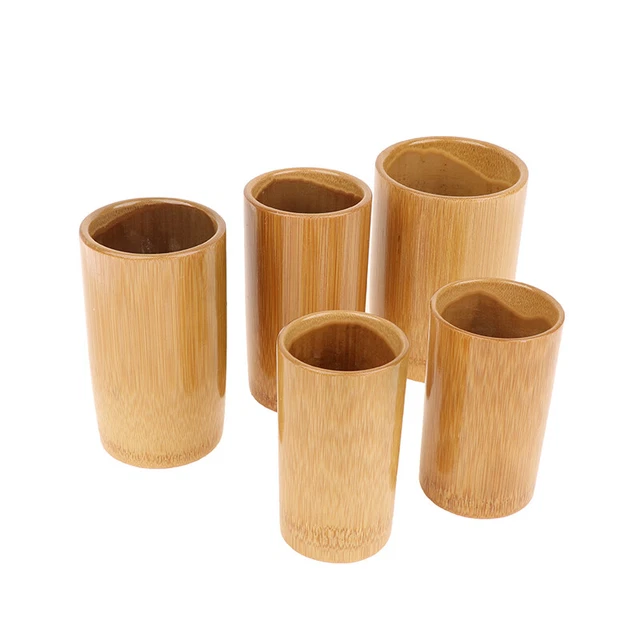 Tarro chino de ventosas de bambú carbonizado para ventosas de fuego acupuntura Mas-JO