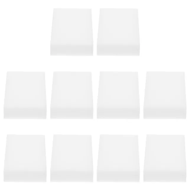 8 piezas Suministros de bordado de bloques de alta densidad esponja blanca
