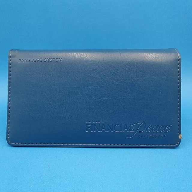 Dave Ramsey Financial Peace University Starter Envelope System Wallet Blue