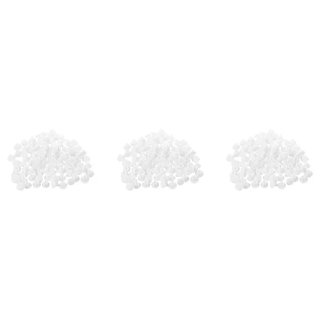 600 pezzi decorazione mobile casa 5 mm plastica foro copertura Y9Z8