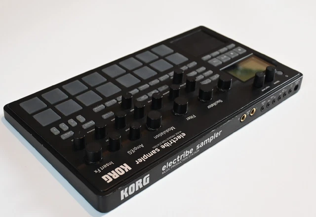 KORG Electribe 2 Music Production Sampler (Black) Damaged XY Pad, with PSU