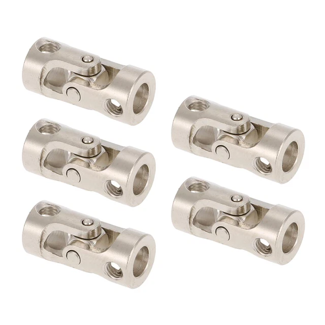 Produktbild von Universalgelenk 20x32x85mm – Metall-Kardangelenk Für Modellbau, Robotik, RC-Fahrzeuge, Bis 45° Winkel