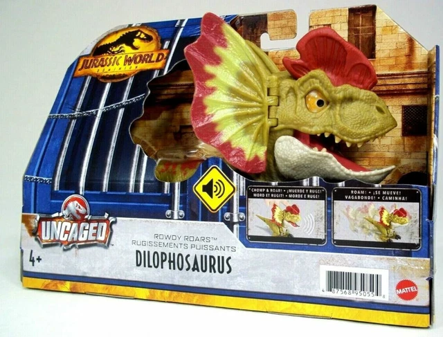 Rowdy Example JURASSIC WORLD DOMINION Uncaged Rowdy Roars Dilophosaurus Dinosaur EUR ...