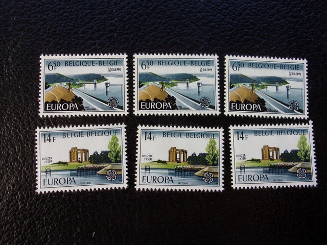 BELGIQUE - timbre yvert/tellier n° 1848 1849 x3 n** MNH (CYN42)