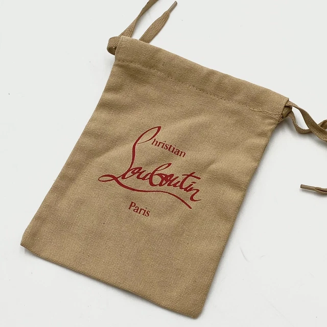 Christian Louboutin bolsa de polvo marrón de Japón