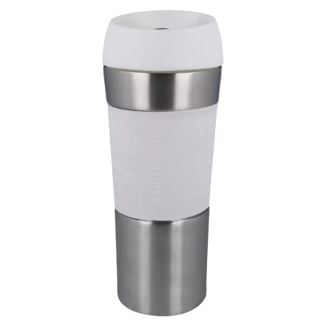 Thermobecher EUROHOME Edelstahl doppelwandiger To-Go Kaffeebecher isoliert 350ml