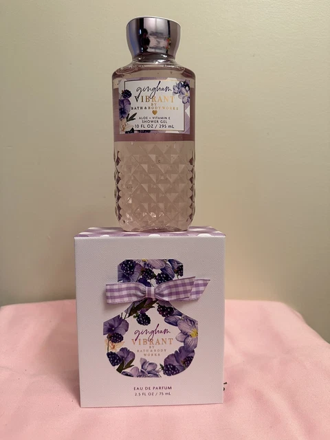 Bath & and Body Works Gingham Vibrant Fine Fragrance Perfume And Body Wash Duo