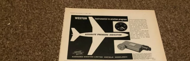 Ac52 Advert 5X8 Sangama Weston - Accurate Pressure Indication