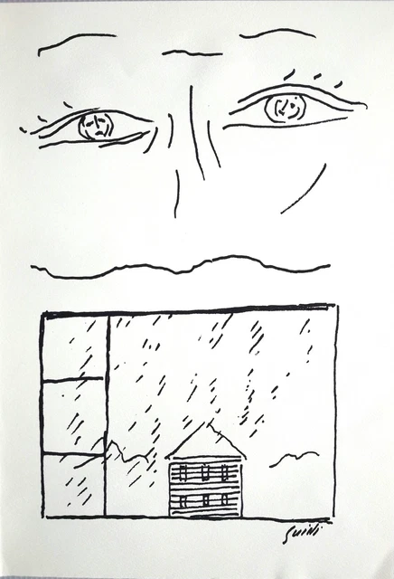 Virgilio Guidi - Litografia 1  - Litografia Originale Firmata In Lastra
