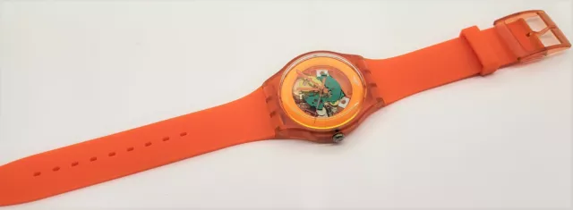 SWATCH New Caballero 2012-SUOO100 - ORANGISH LACQUERED 2 - Nuevo