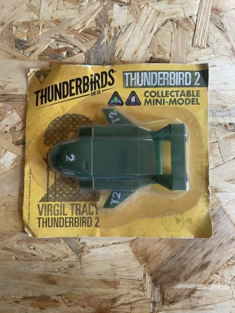 2009 Thunderbirds Collectable Mini-Model Virgil Tracy 10cm Thunderbird 2