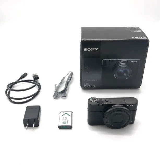 [TOP MINT in BOX] Sony Cyber-Shot DSC RX100 Digital Camera 20.2MP From JAPAN