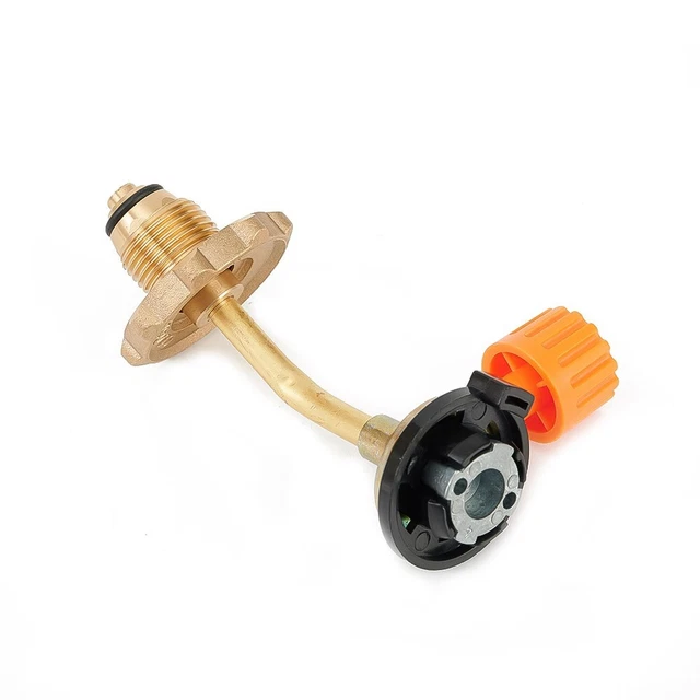 Adaptateur Tuyau Vanne Pour Recharge Bouteille Propane Camping - Cuisinière Gaz