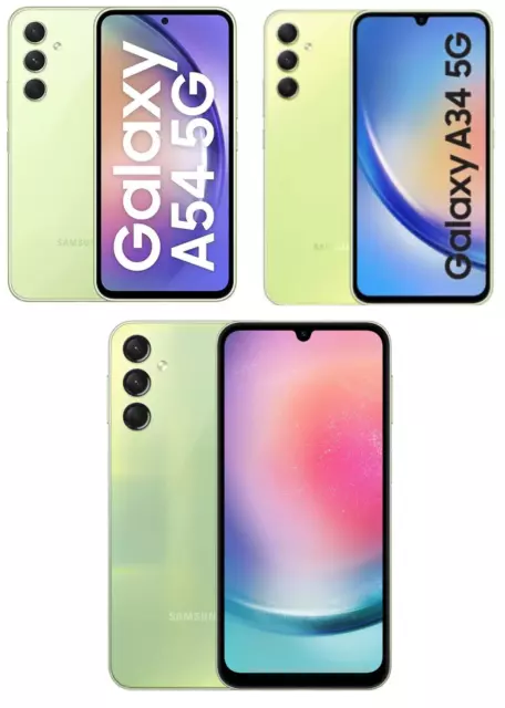 Samsung Galaxy A24 4G 4GB Ram /A34 /A54 5G 128GB 6GB Ram Unlocked Android Purple