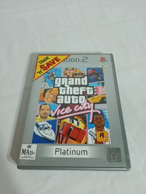 Grand Theft Auto: Vice City (2002), PS2 Game