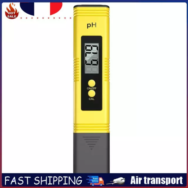 Portable Digital LCD Ph Meter Tester for Pool Water Wine Urine Aquarium FR