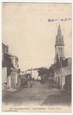 Vue Générale Braun n° 188 CPA 17 ARVERT prise sur route des Mathes 