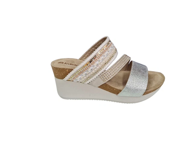 Ciabatte con outlet zeppa inblu