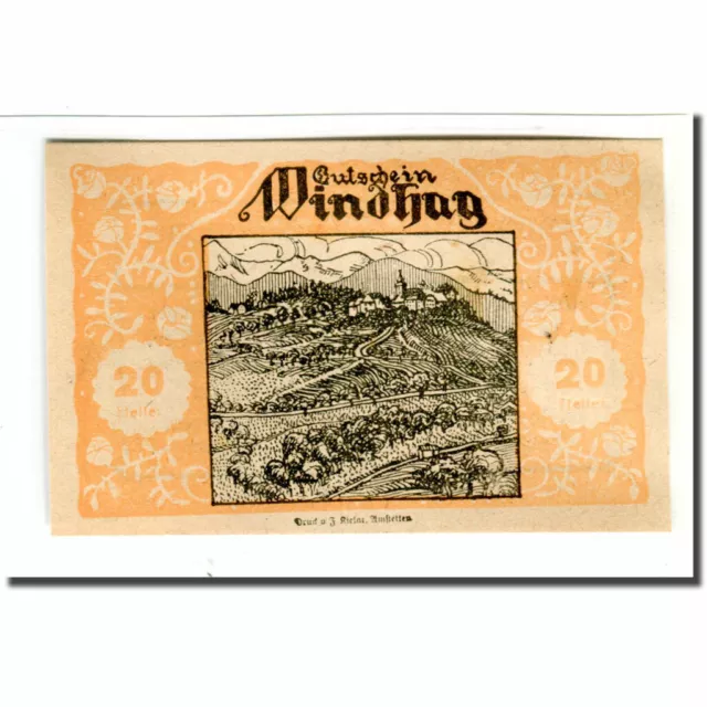 [#662252] Banknote, Austria, Windhag bei Waidhofen an der Ybbs N.Ö. Gemeinde, 20