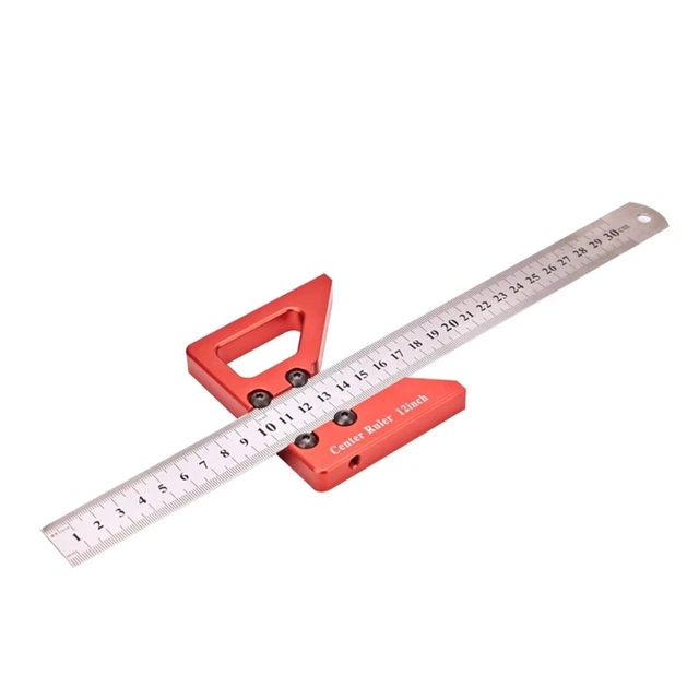 Scriber Layout Tool WOODWORKING LAYOUT SCRIBER AnglesRuler Marking Gauge Line Drawing ...