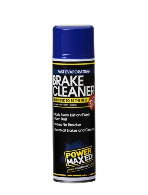 Power Maxed - Brake Cleaner 500ml Spray Can PMBC500SC01 - CourierPost