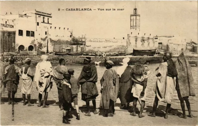 CPA AK MAROC CASABLANCA - Sea View (280600)