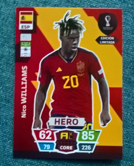 2021 Panini Chronicles Nico Williams XR La Liga Cracked Ice #11/23 2021 Panini Chronicles Nico Williams XR La Liga Cracked Ice #11/23