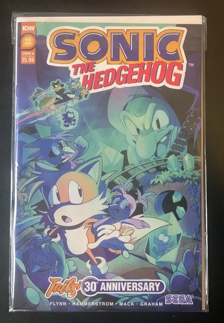 SONIC THE HEDGEHOG Tails 30th Anniversary NOV 2022 IDW COVER B £12.05 ...