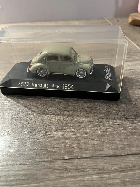 Solido 1/18 Renault 4CV 1954 – Version Garage Service – Miniature Collection – Boîte D'origine
