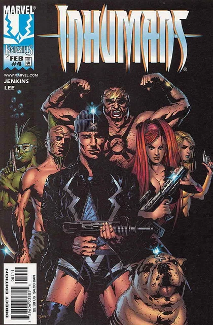 Inhumans (Vol. 2) #4 VF/NM; Marvel | Paul Jenkins Jae Lee Knights - we combine s