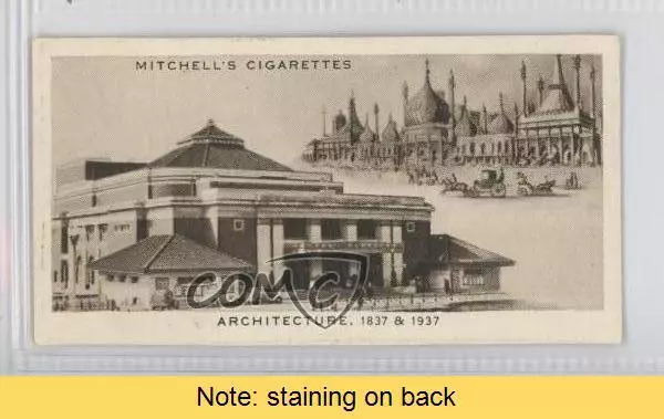 1937 Mitchell's Wonderful Century 1837-1937 Tobacco Architecture #47 READ 0a1