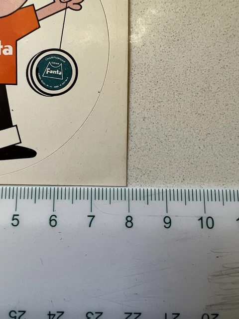 YoYo Genuine Russell Coke Fanta 1976 Yo Yo Coca-Cola Yo-Yo Sticker Vintage 3