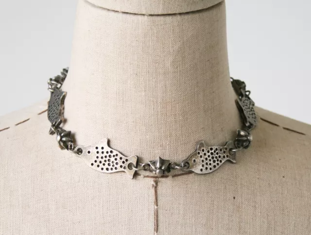 Philippe Audibert Silver Plated Metal Necklace