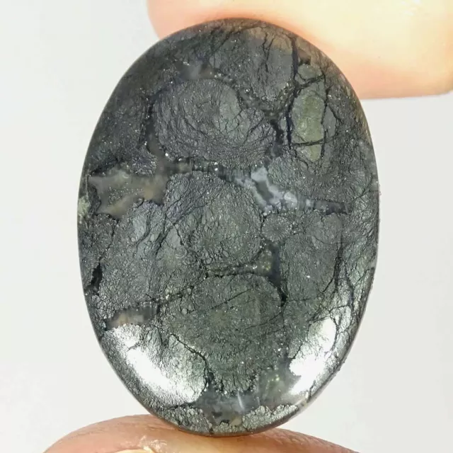28.00Cts Natural Marcasite Oval Cabochon Loose Gemstones