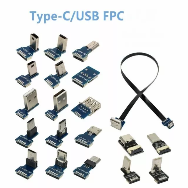 Standard-Typ-C-Micro-Standard-USB mit Board-Anschluss FPV-Kopf-USB-Adapter