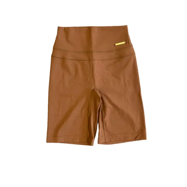 GYMSHARK WOMEN'S CYCLING Shorts (Size S) Dandelion Brown Whitney Shorts -  New £16.99 - PicClick UK