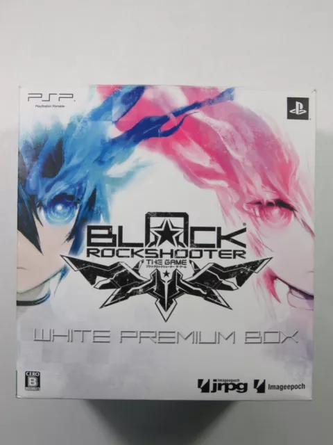 Black Rock Shooter The Game White Premium Box Sony Playstation Portable (Psp) Ja