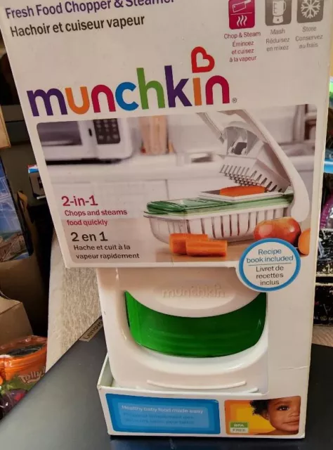 Munchkin Fresh Food Chopper & Steamer