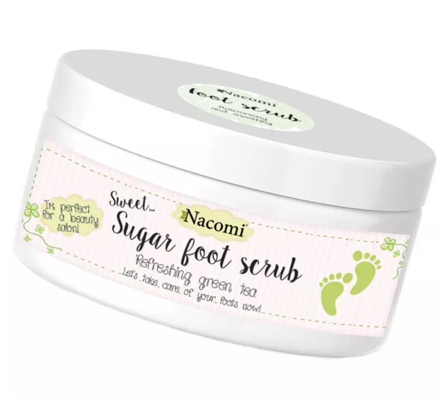 Nacomi Foot Scrub Zuckerpeeling Für Füsse Tee 125 G