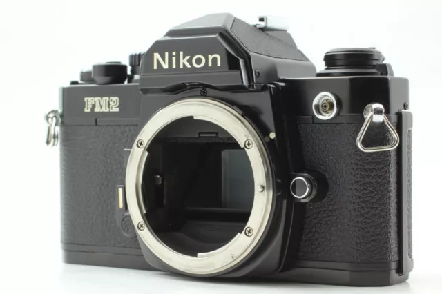 [NEAR MINT] Nikon Nouvel appareil photo reflex 35 mm FM2 FM2N à corps noir...