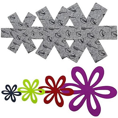 Pad di Protezione Protezioni Antiscivolo AntiGraffio per Padelle Antiaderenti Padelle in Gres Pan E Pentole Pentole Szsevn Potholders 