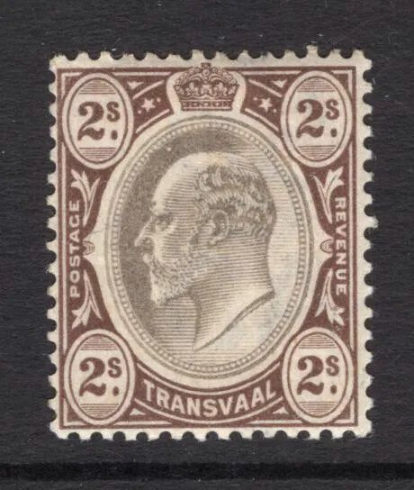 M20483 South African States ~ Transvaal 1902 SG252 - 2/- black & brown.