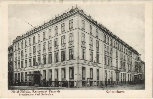 PC DENMARK, KOBENHAVN, HOTEL PHÖNIX, RESTAURANT, Vintage Postcard (b25462)