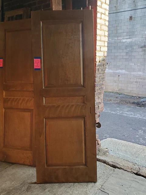 Vintage Birch 3 Panel Door Pantry Door Accent Door
