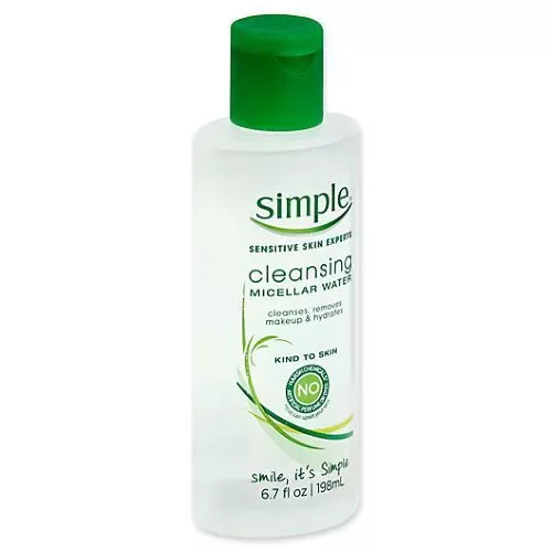 Simple Micellar Cleansing Water & Makeup Remover Facial Cleanser - 6.7 fl oz