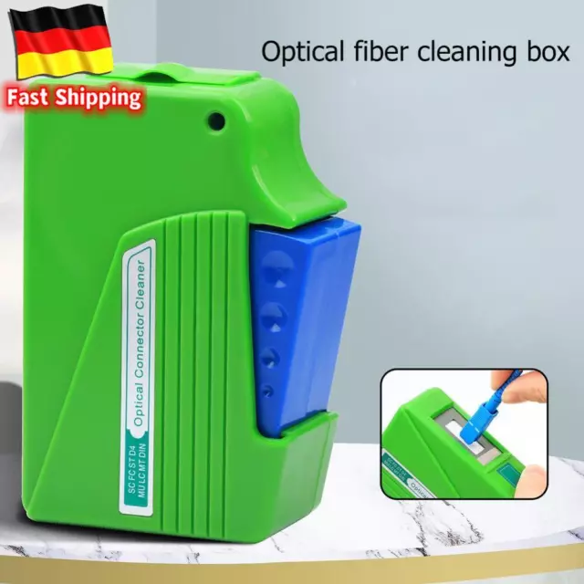 Optic Fiber End Face Cleaning Box Wiping Tool Pigtail Cleaner Cassette for SC FC